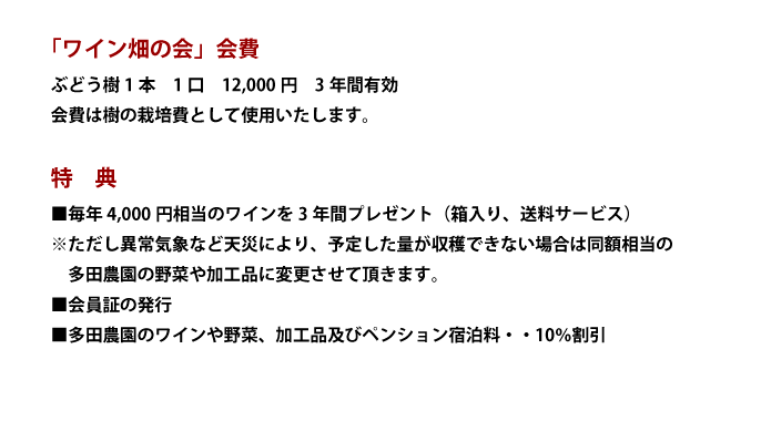 ワイン畑の会